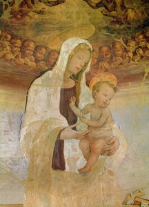 Jomfruen og barnet, 1400-tallet